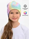 Детская шапка / Pastel Tie Dye