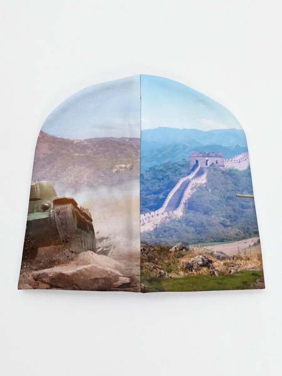 Детская шапка / Танки