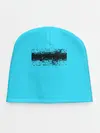 Детская шапка / Гранж голубой