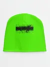 Детская шапка / Гранж зеленый