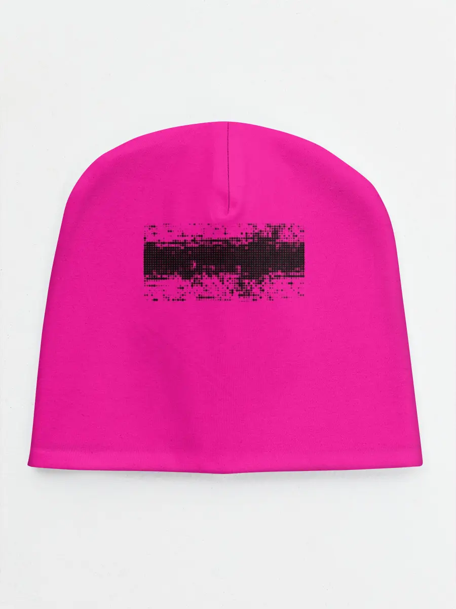 Детская шапка / Гранж розовый