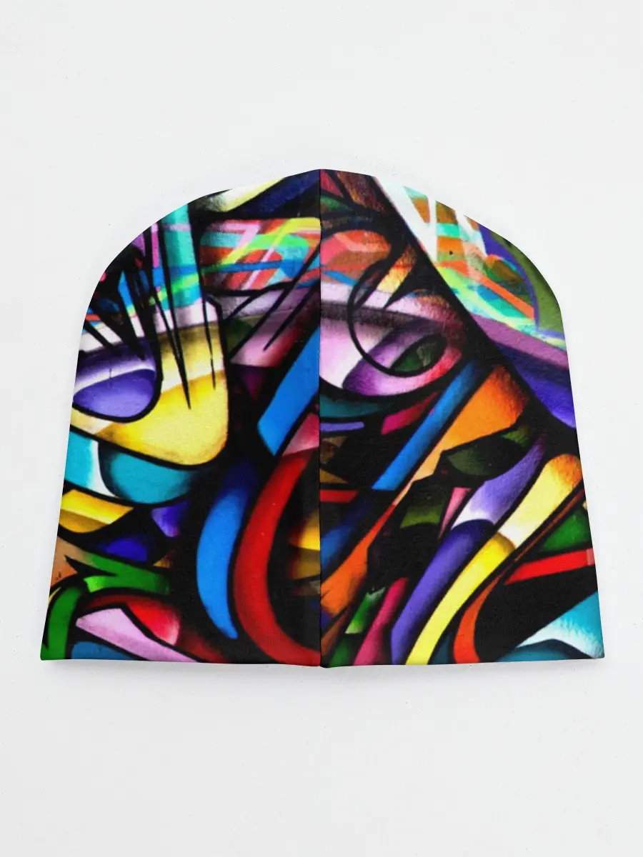 Детская шапка / Красочное граффити