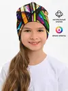 Детская шапка / Красочное граффити