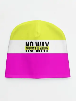 Детская шапка / Serious розовый