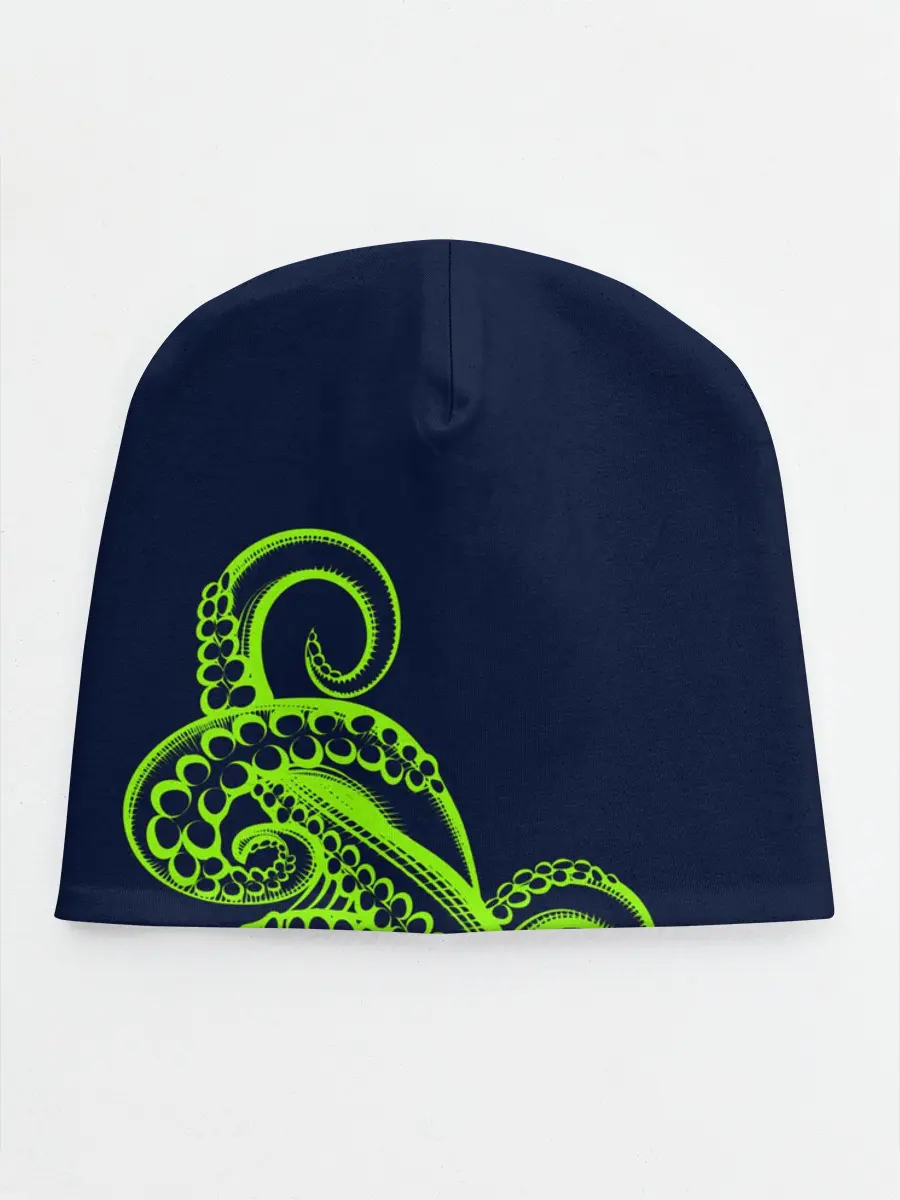 Детская шапка / Кислотный осьминожка