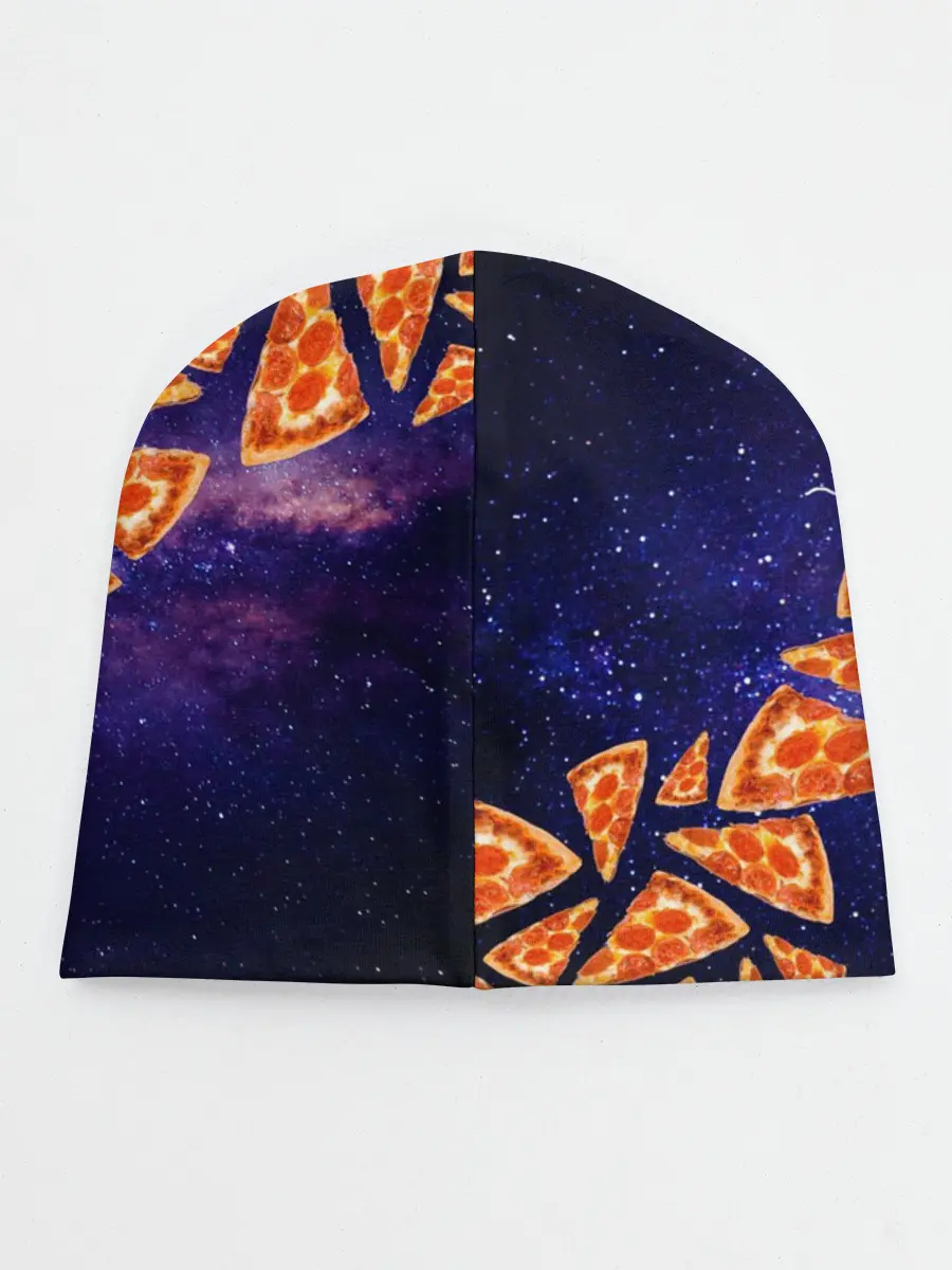 Детская шапка / Пицца - Кот