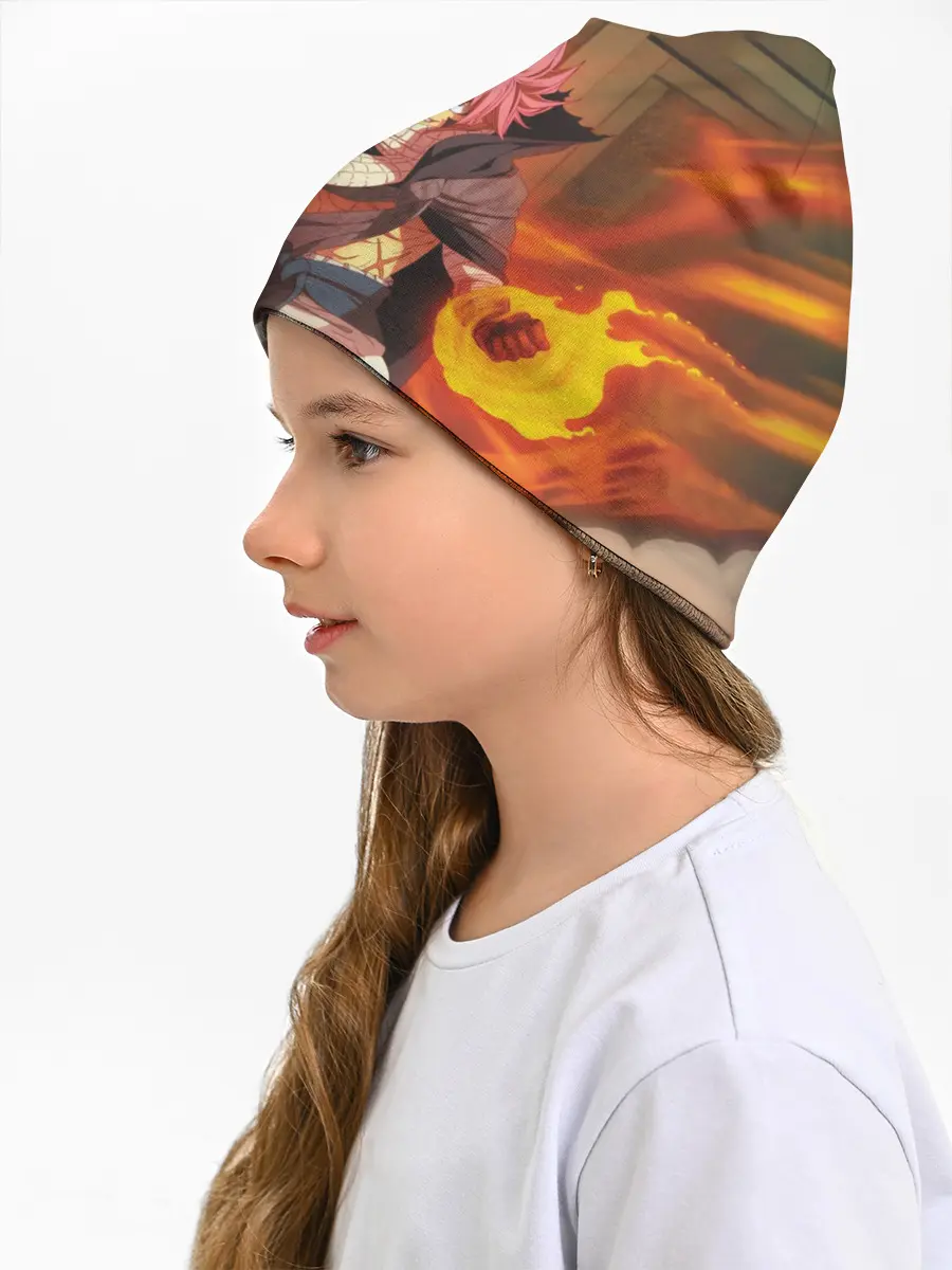 Детская шапка / Нацу огненный боец