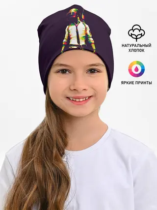 Детская шапка / PUBG. Lowpoly