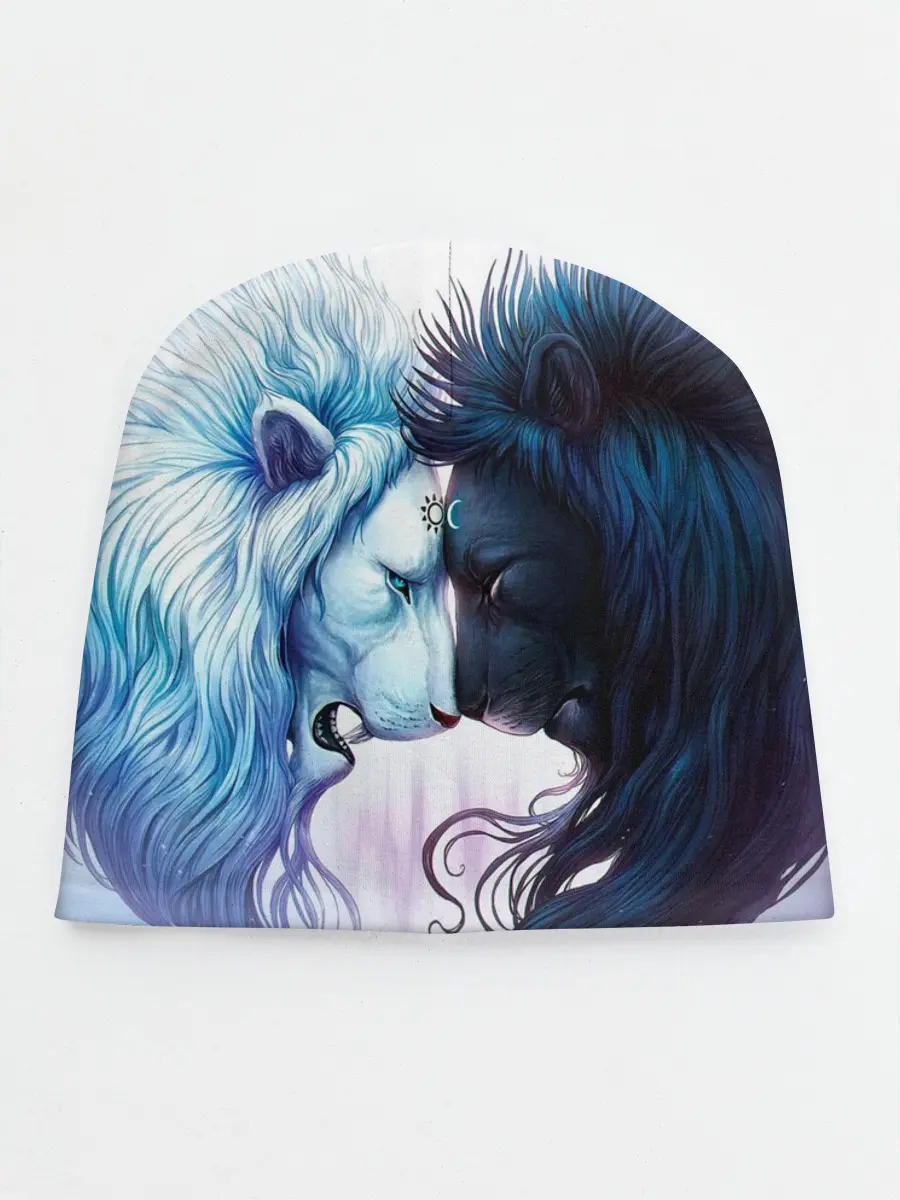 Детская шапка / Lions love