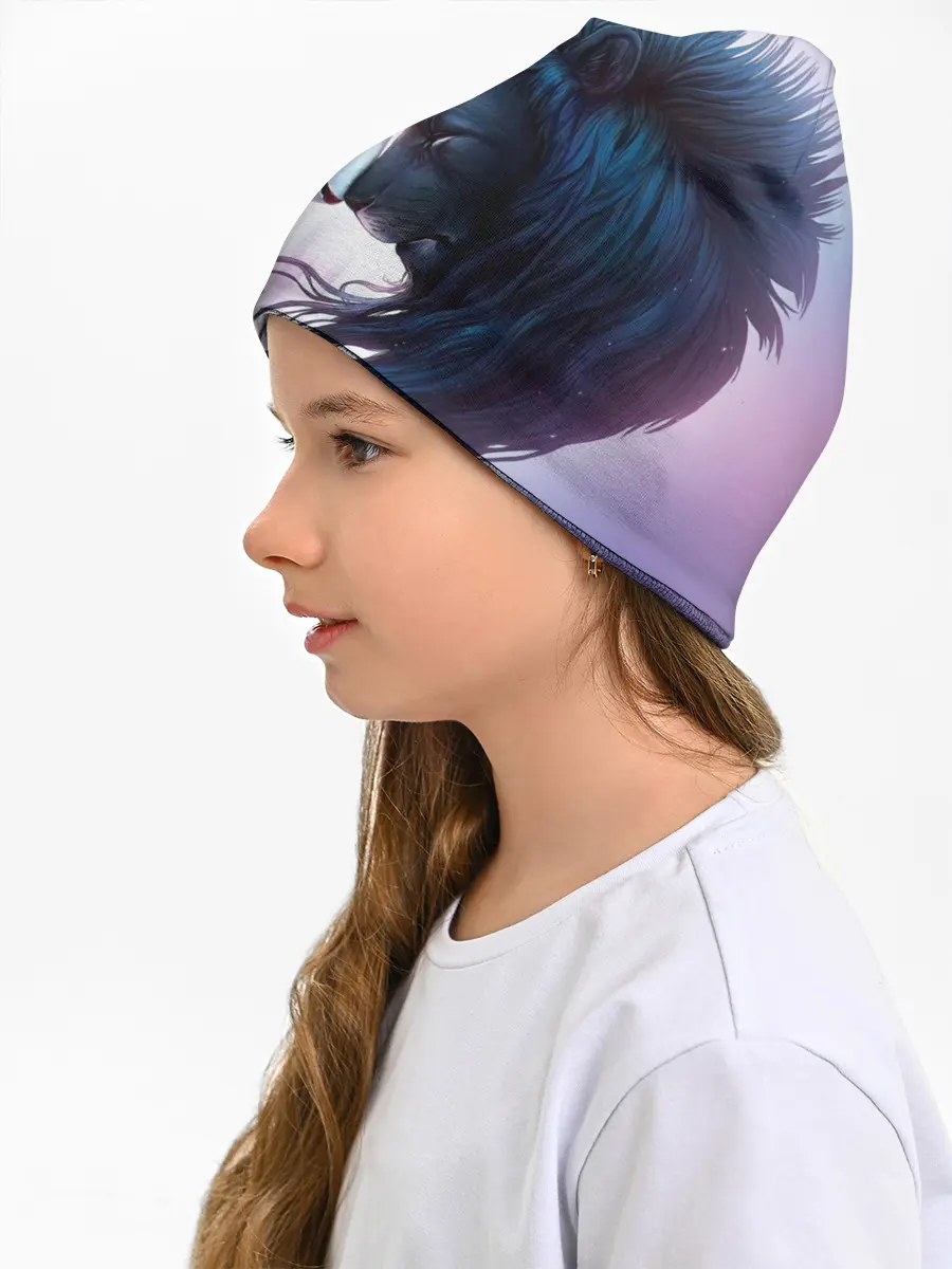 Детская шапка / Lions love