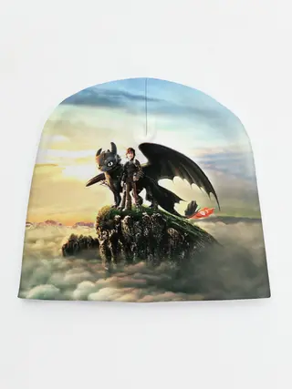 Детская шапка / Как приручить дракона
