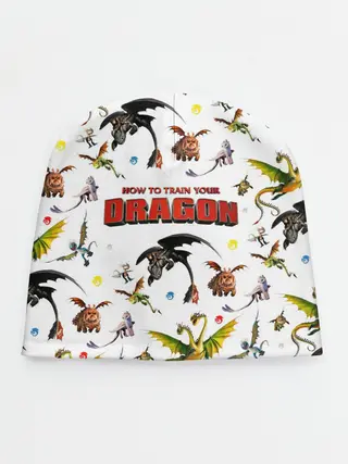 Детская шапка / Как приручить дракона