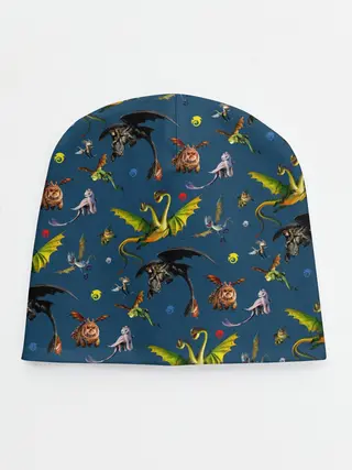 Детская шапка / Как приручить дракона