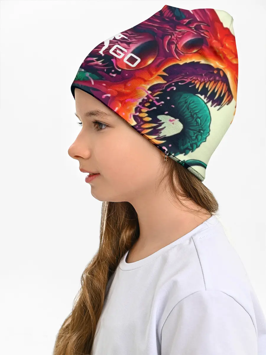 Детская шапка / CS GO hyper beast skin