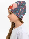 Детская шапка / Влюбленные лисички