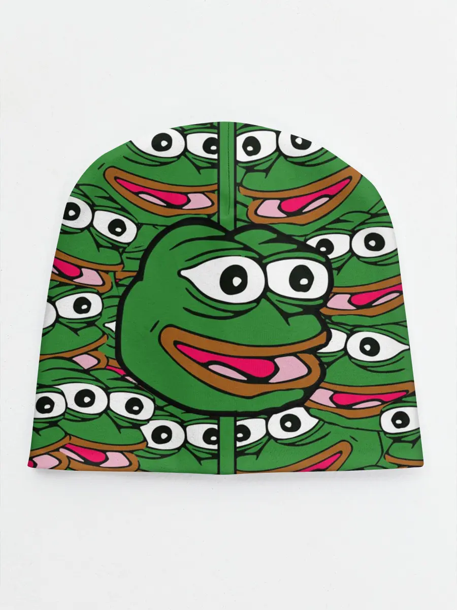 Детская шапка / Good / Sad frog