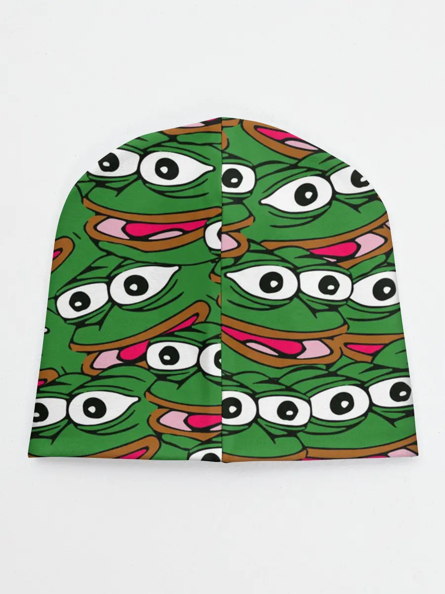 Детская шапка / Good / Sad frog