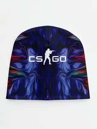 Детская шапка / CS GO WAVES SKIN