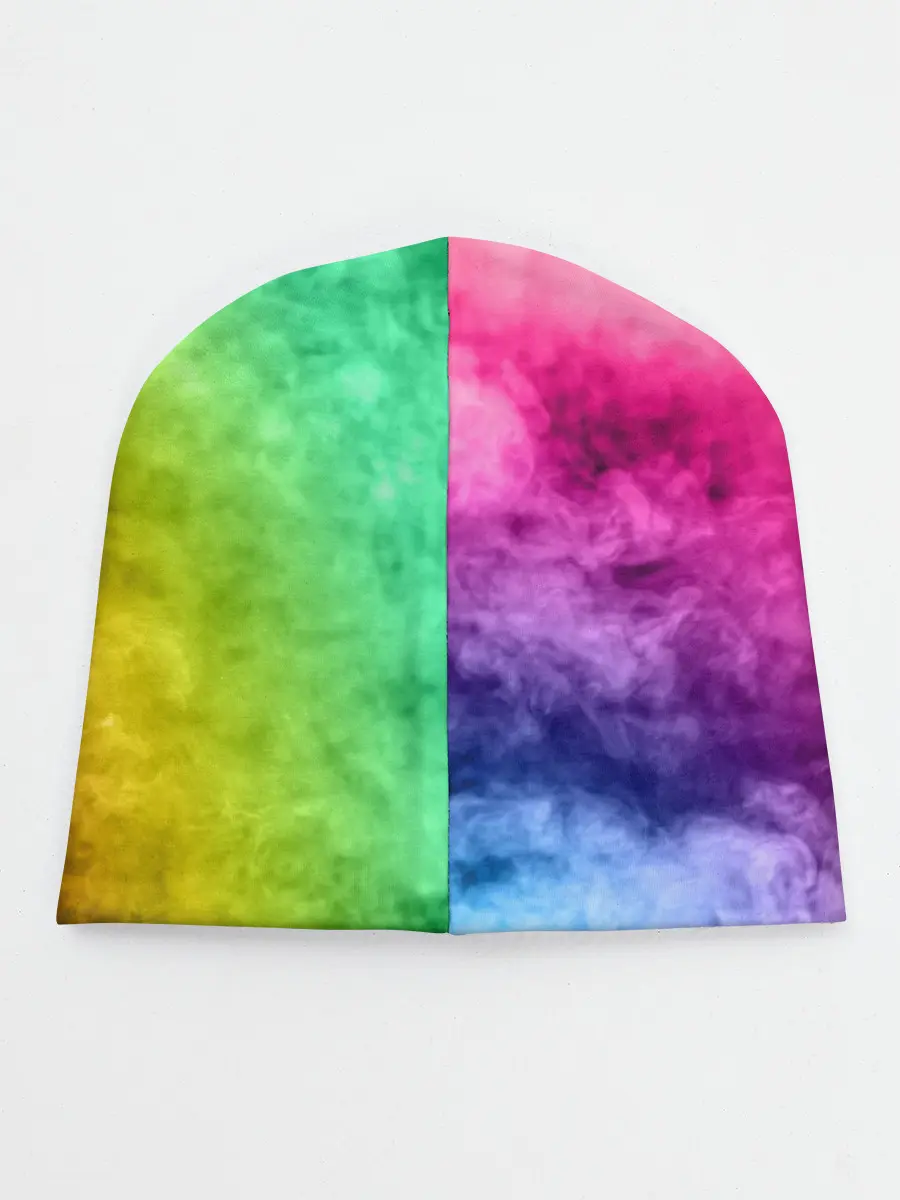 Детская шапка / Радужный дым