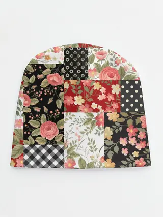 Детская шапка / Лоскутный орнамент