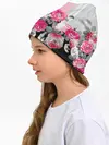 Детская шапка / Розы