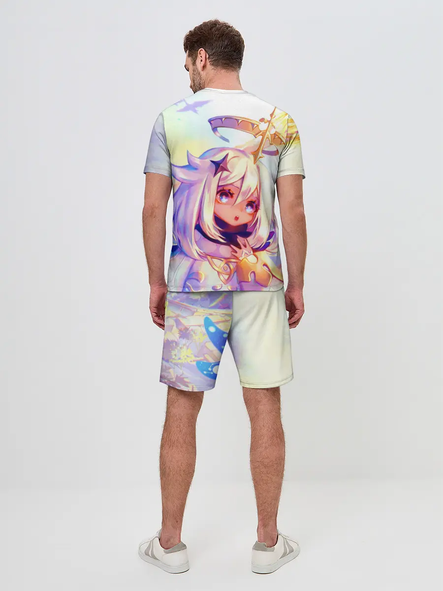 Мужской костюм с шортами / GENSHIN IMPACT