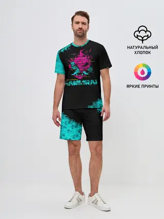 Мужской костюм с шортами / 2077