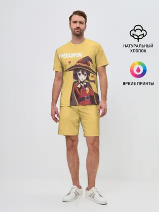 Мужской костюм с шортами / Megumin ноу ноу