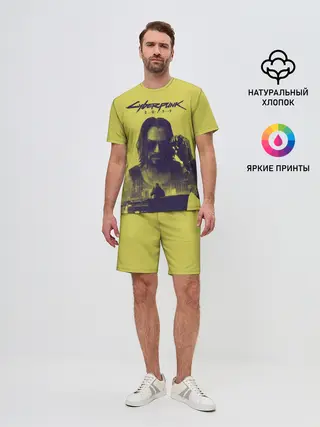 Мужской костюм с шортами / Cyberpunk 2077