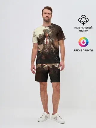 Мужской костюм с шортами / PUBG