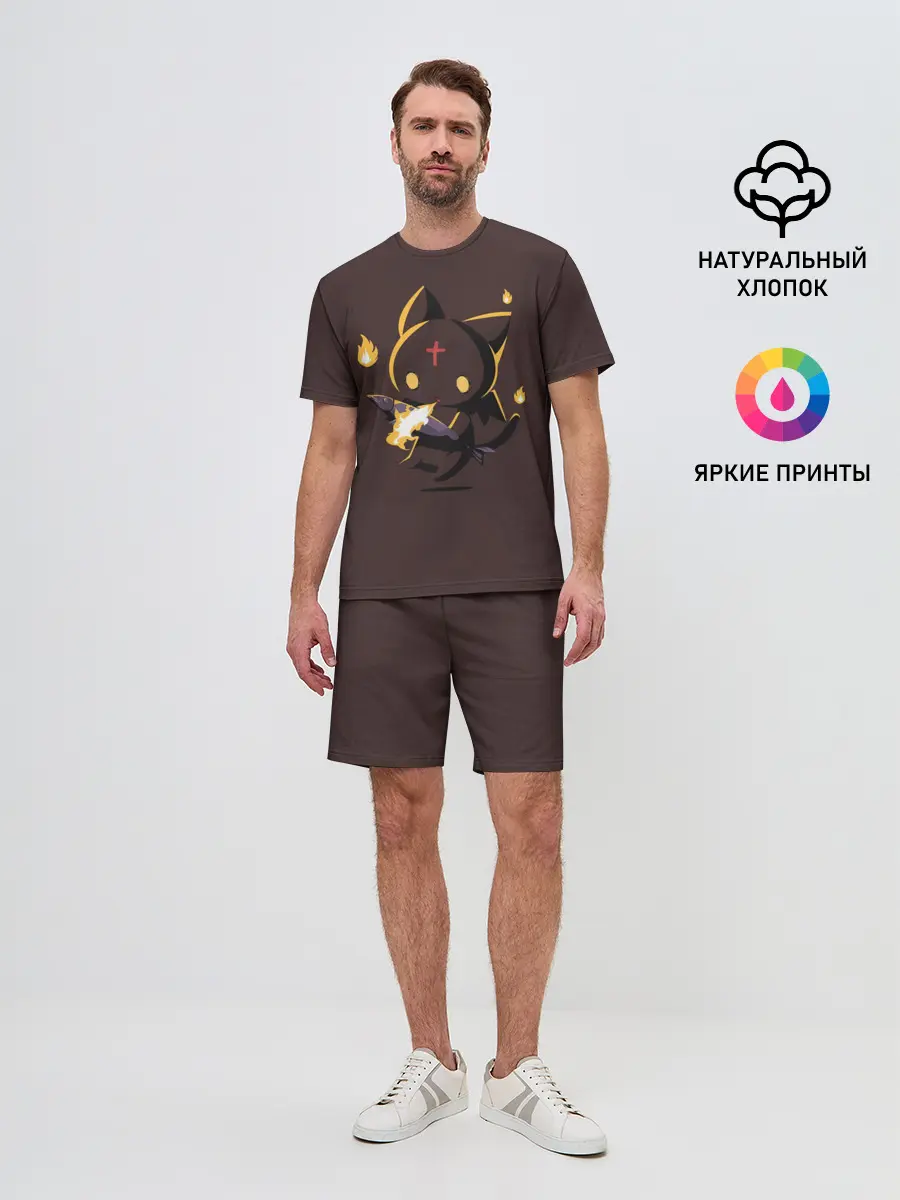 Мужской костюм с шортами / Чомусуке