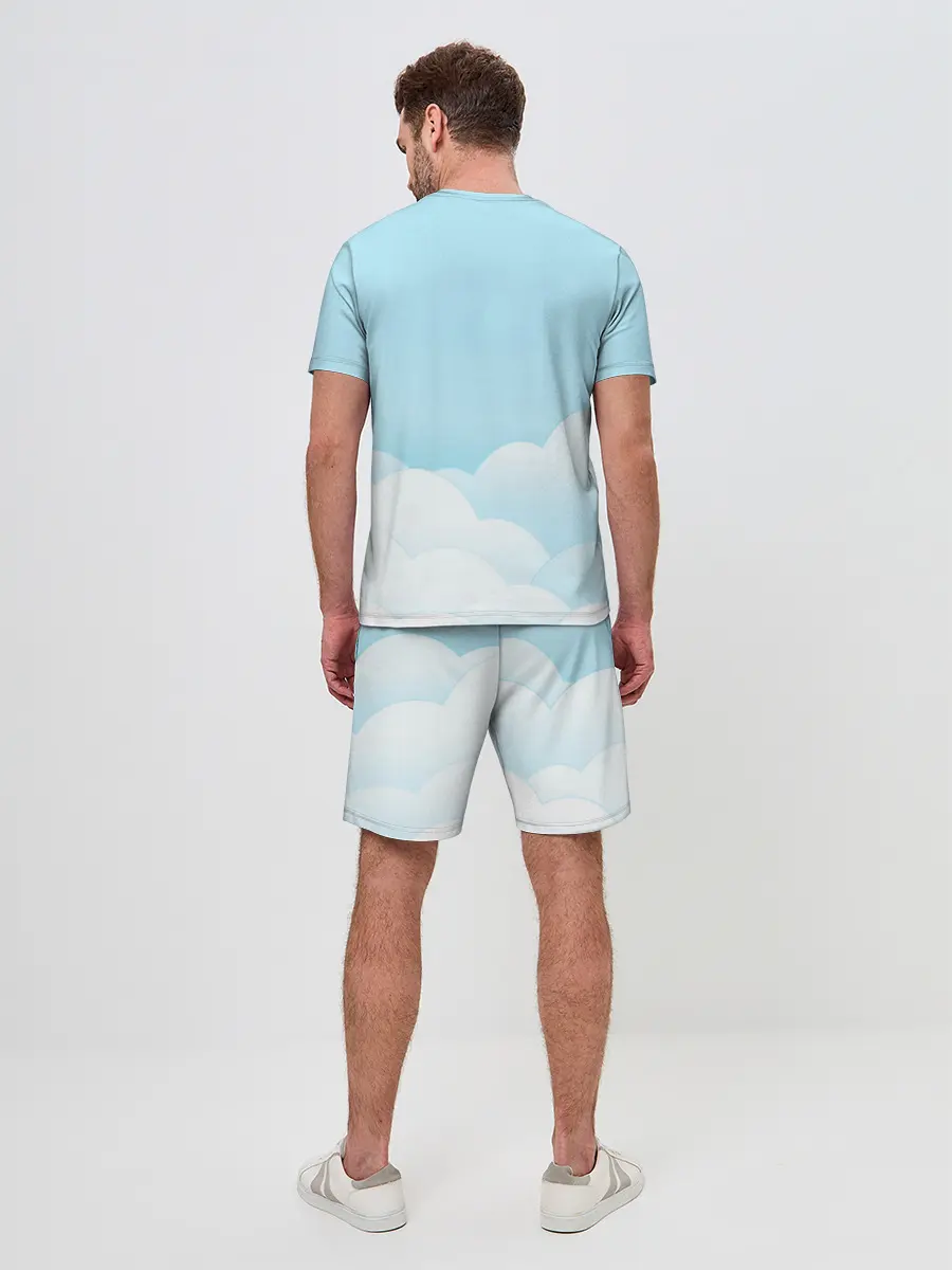 Мужской костюм с шортами / Genshin Impact