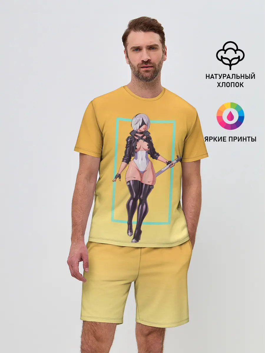 Мужской костюм с шортами / Cyber 2b