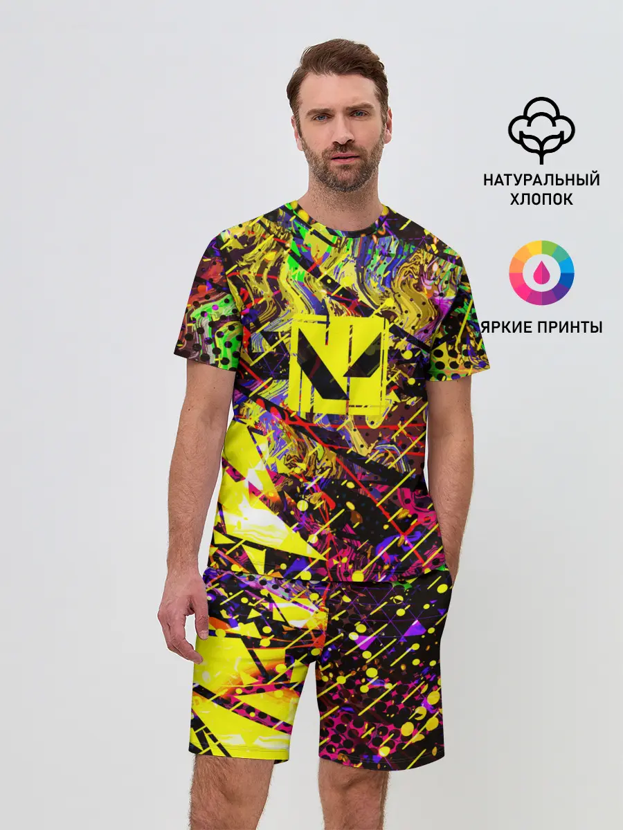 Мужской костюм с шортами / Valorant