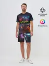 Мужской костюм с шортами / Найт сити