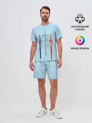 Мужской костюм с шортами / Sword Art Online