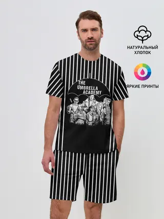 Мужской костюм с шортами / umbrella academy