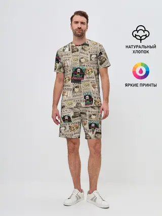 Мужской костюм с шортами / Ван пис