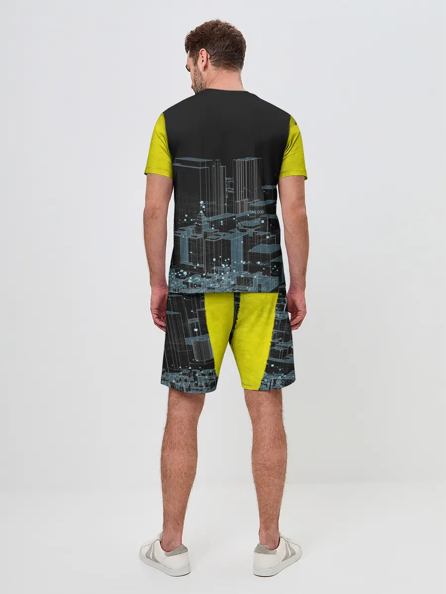 Мужской костюм с шортами / Город CYBERPUNK 2077