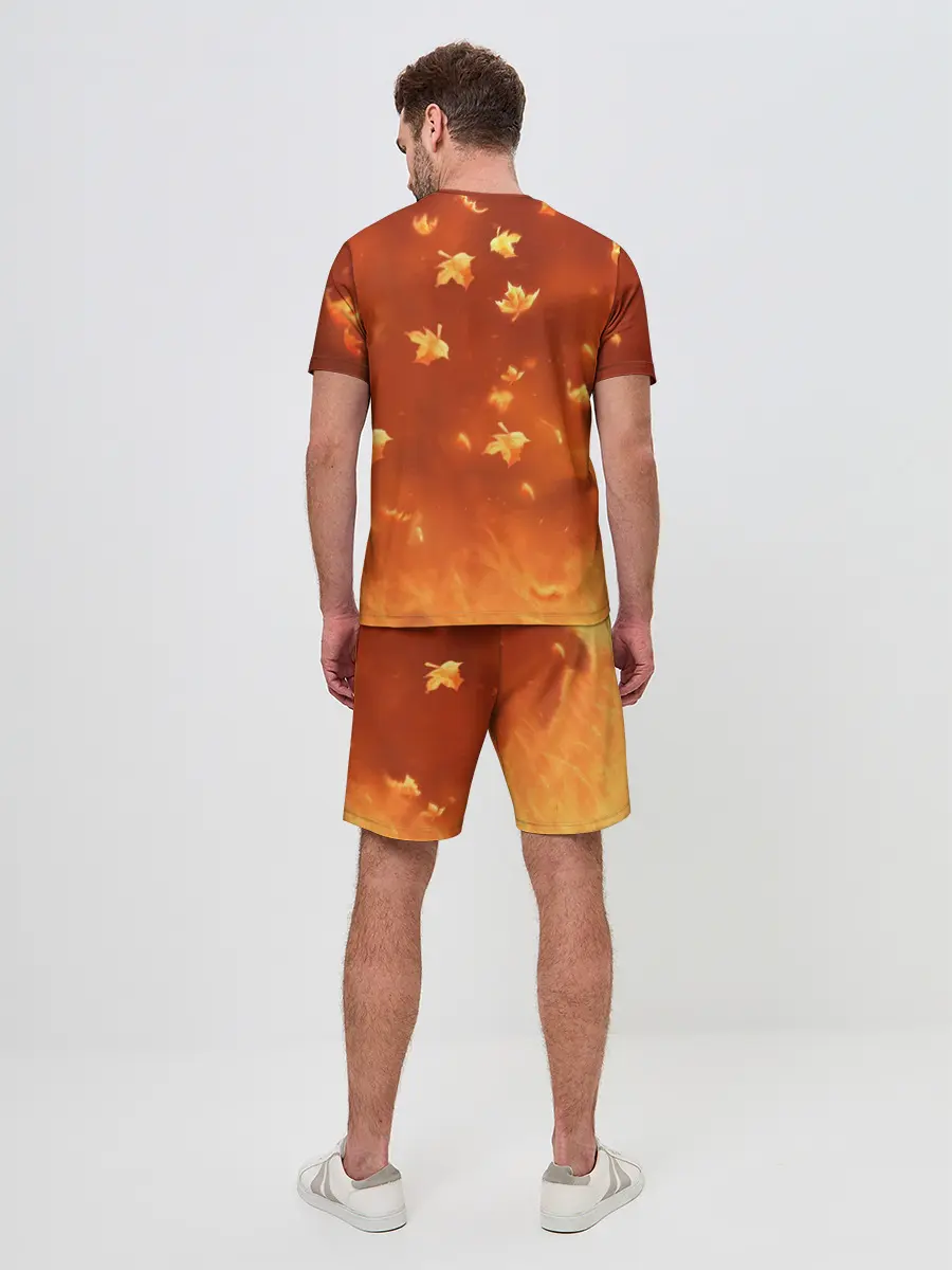 Мужской костюм с шортами / Лисенок