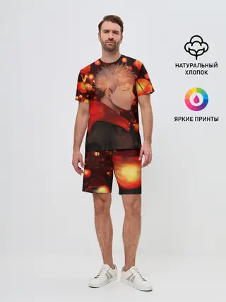 Мужской костюм с шортами / Итадори