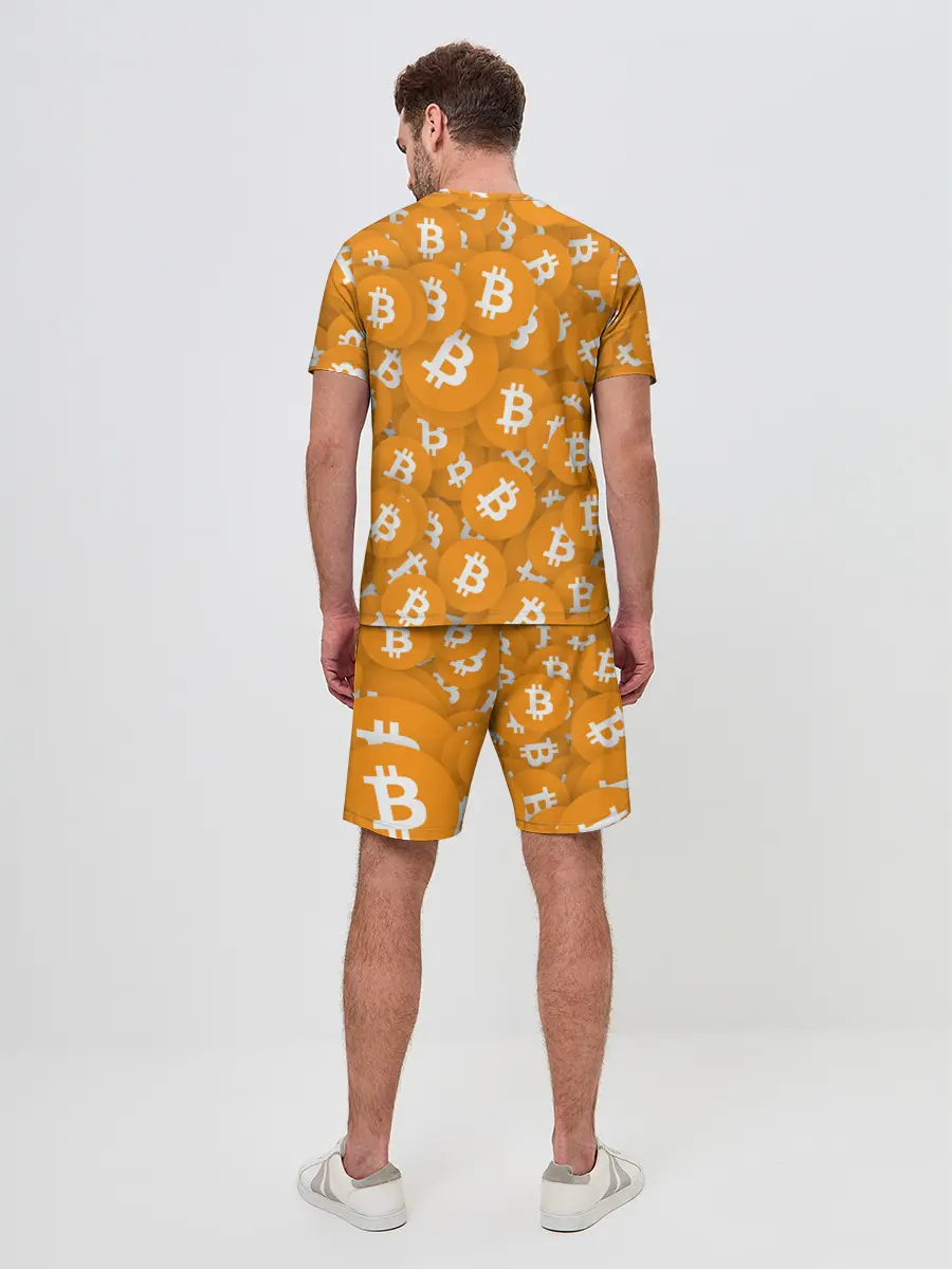 Мужской костюм с шортами / Я БИТКОИН / I AM BITCOIN