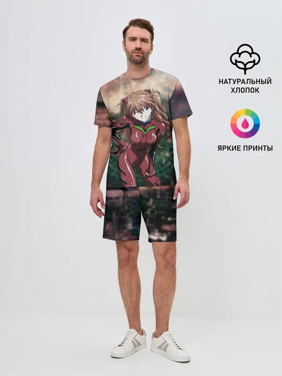 Мужской костюм с шортами / АСКА в своем костюме пилота