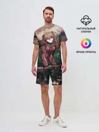 Мужской костюм с шортами / АСКА в своем костюме пилота