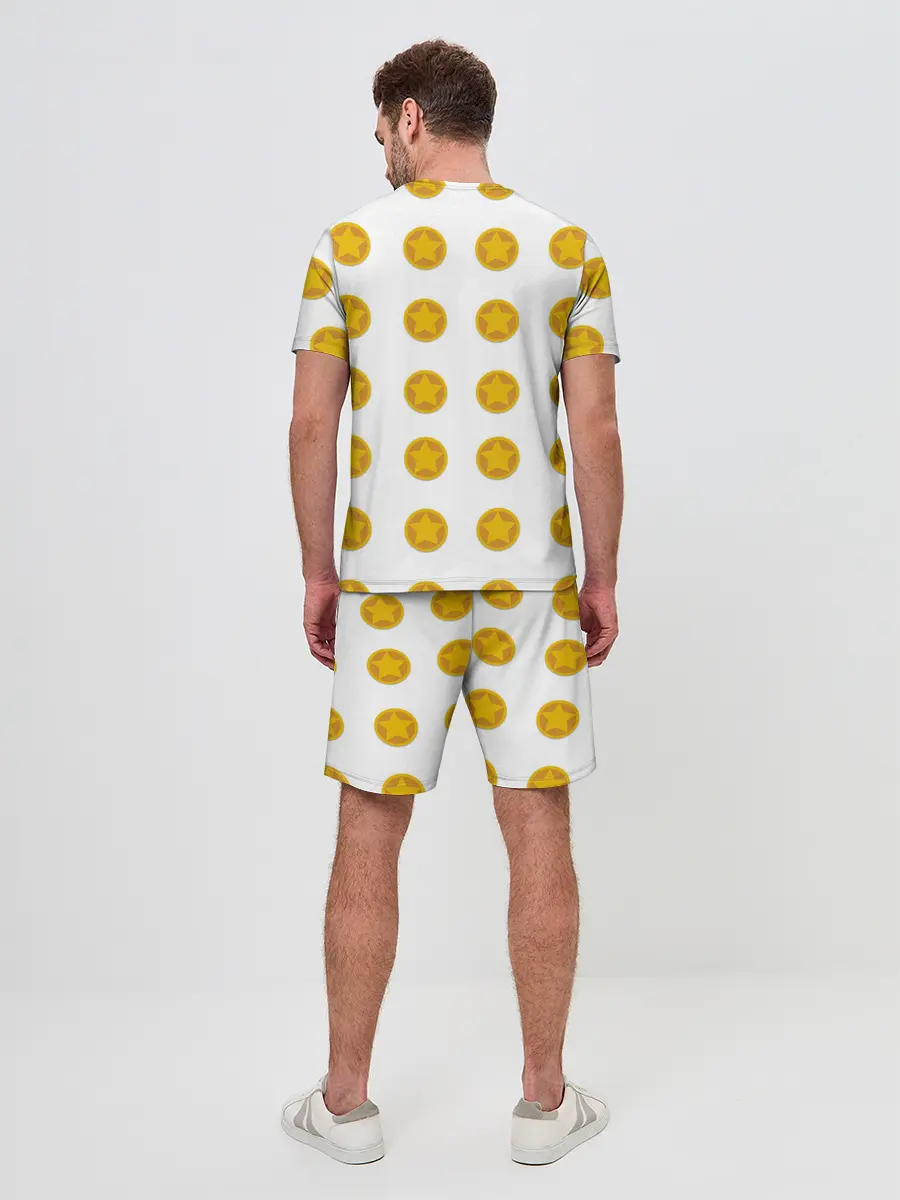 Мужской костюм с шортами / Animal crossing - Isabelle