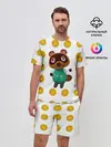 Мужской костюм с шортами / Animal crossing - Nook