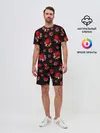 Мужской костюм с шортами / SAMURAI 2077 PATTERN