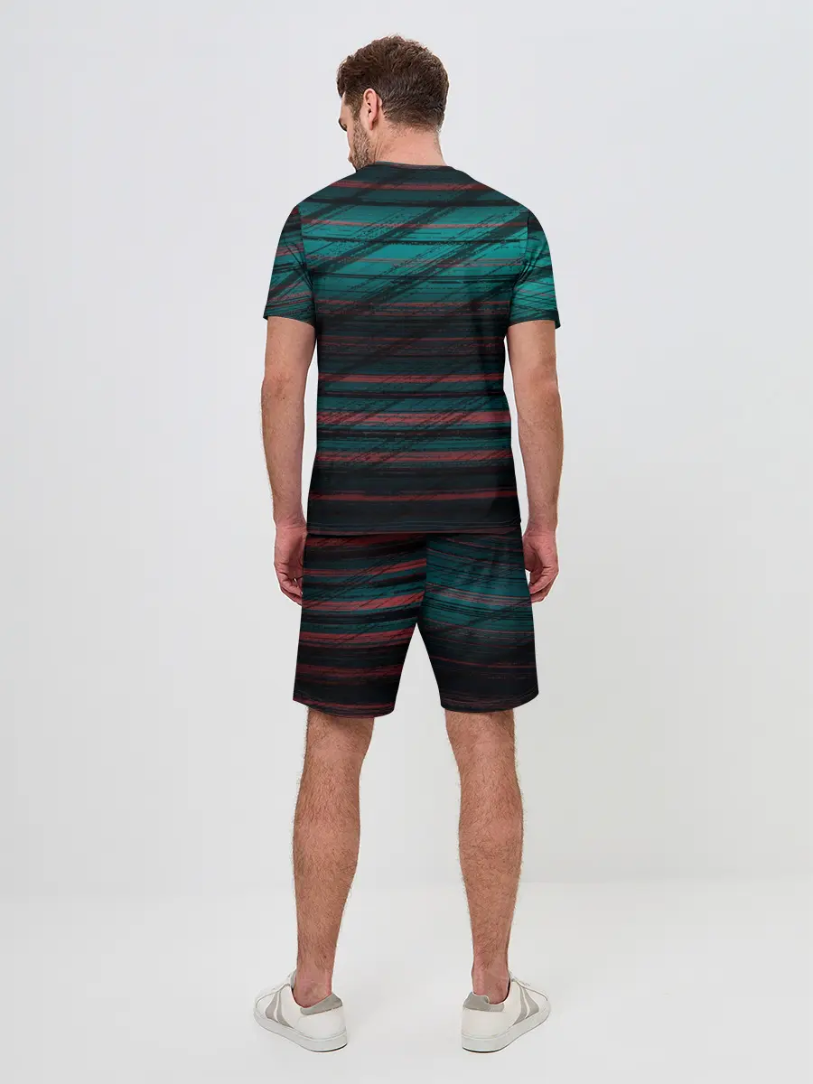 Мужской костюм с шортами / Zero Two Glitch