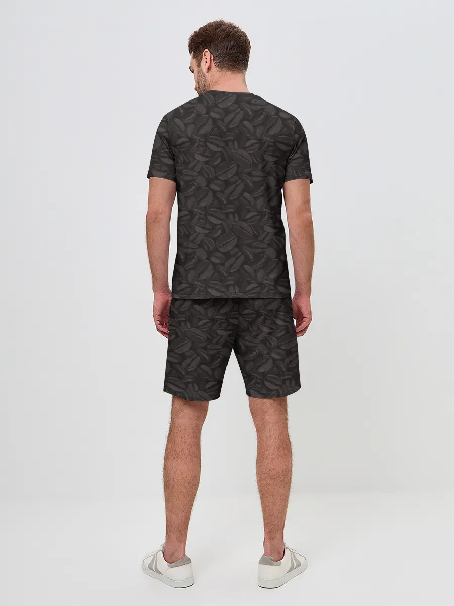 Мужской костюм с шортами / Чёрный Кофе