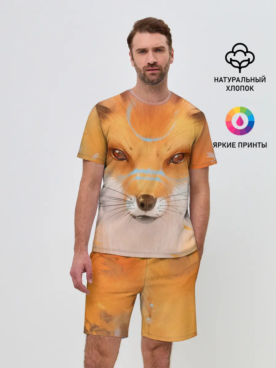 Мужской костюм с шортами / Лиса